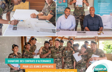 Signature des contrats d’apprentissage pour les futurs Conseillers de vente