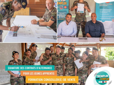Signature des contrats d’apprentissage pour les futurs Conseillers de vente